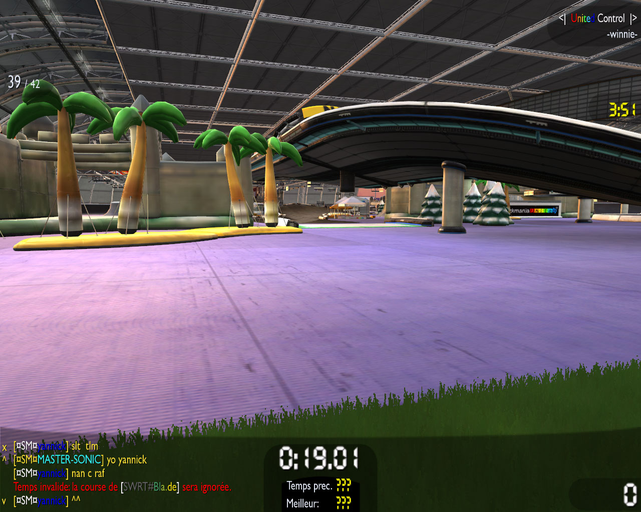 Trackmania United InGame
