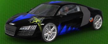 Audi R8 Blackstriped