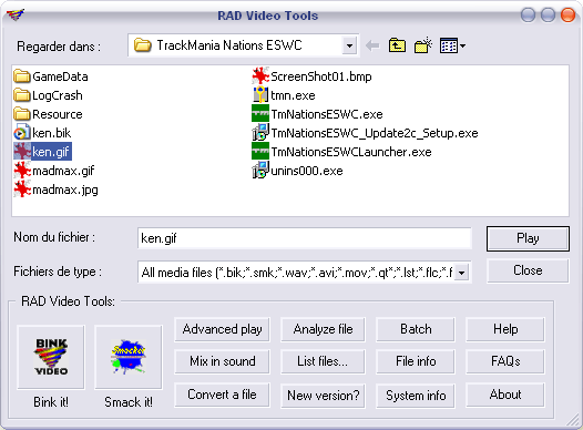 Rad video tools